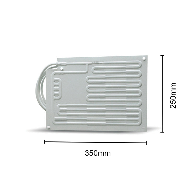 Vitrifrigo Flat Evaporator Plate PT2 with Couplings - DC Fridge