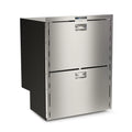Vitrifrigo DW180DTX OCX2 2-Drawer 64 Litre Fridge plus 80 Litre Freezer - 12/24VDC - Flush Frame with Slteelock  051375